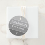 Etiquetas Para Lembrancinhas BAR MITZVAH moderno ombre negrito bloco cinza<br><div class="desc">por kat massard >>> https://linktr.ee/simplysweetpaperie <<<
Uma etiqueta simples e personalizada perfeita para etiquetas de lembrancinhas para o seu evento especial.</div>