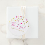 Etiquetas Para Lembrancinhas BAT MITZVAH bonito glam confetti spot dourado rosa<br><div class="desc">pelo kat massard >> https://linktr.ee/simplysweetpaperie <<< Uma etiqueta personalizada simples é perfeita para as etiquetas favoritas do seu evento especial.</div>