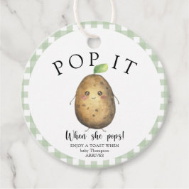 Etiquetas Para Lembrancinhas Batata bonita - Pop! Quando ela pop!
