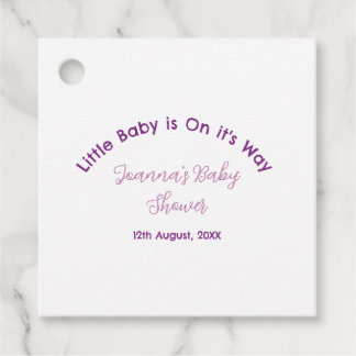 Etiquetas Para Lembrancinhas bebê a caminho baby shower nome rosa pu