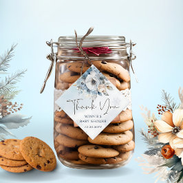 Etiquetas Para Lembrancinhas Bebê da neve do inverno Está frio fora do Chá de f