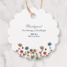 Bebê em chá de fraldas de flor selvagem florescent