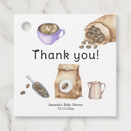 Etiquetas Para Lembrancinhas Bebê está criando café Obrigado