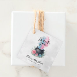 Etiquetas Para Lembrancinhas Bebê está criando caldeirão rosa e azul