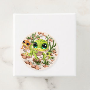 Etiquetas Para Lembrancinhas Bebê Geckos Personagens de desenho animados