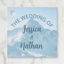 Etiquetas Para Lembrancinhas Belo Casamento no inverno de Fotografia de Montanh