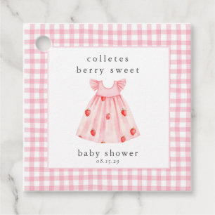Etiquetas Para Lembrancinhas Berry Sweet Baby Strawberry Arco