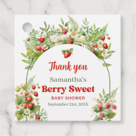 Etiquetas Para Lembrancinhas Berry Sweet Boho Arch Wilcolor Watercolor Strawber