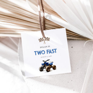 Etiquetas Para Lembrancinhas Blue 4 Wheeler