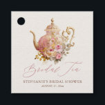 Etiquetas Para Lembrancinhas Blush Pink Vintage Floral Teapot Bridal Shower Tea<br><div class="desc">Add a charming finishing touch to your celebration with these Blush Pink Floral Teapot Bridal Tea Favor Tags, designed for elegant tea party bridal showers and bridal tea celebrations. The design features a beautifully detailed vintage teapot surrounded by soft blush roses, delicate greenery, and gold botanical accents, creating a romantic...</div>