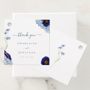 Etiquetas Para Lembrancinhas Boho Floral Moderno Agradecimento de Casamento