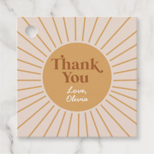 Etiquetas Para Lembrancinhas Boho Nossa Pequena Sunshine Obrigado