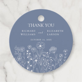 Etiquetas Para Lembrancinhas Boho Wildflower Modern Watercolor Casamento
