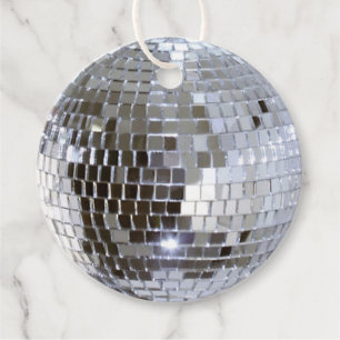 Etiquetas Para Lembrancinhas Bola espelhada 1 do disco