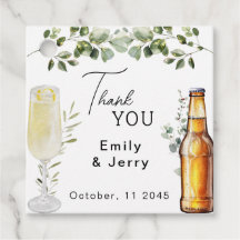 Bolhas E Chá de casamento De Breve Obrigado