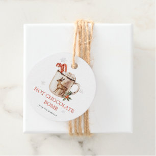 Etiquetas Para Lembrancinhas Bomba de chocolate quente