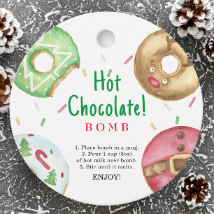 Etiquetas Para Lembrancinhas Bomba de chocolate quente.Bomba de chocolate quent