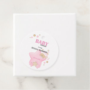 Etiquetas Para Lembrancinhas Bonita Dormência Ursinho De Teddy Bear Chá Favor T