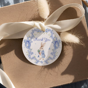 Etiquetas Para Lembrancinhas Bonito Coelhinho Peter Rabbit Chá de fraldas Obrig