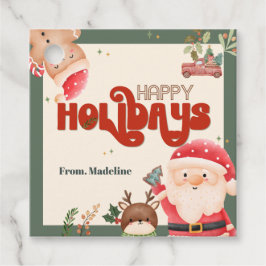 Etiquetas Para Lembrancinhas Bonito convite para festas de Papais noeis de nata