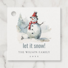 Etiquetas Para Lembrancinhas Bonito Neve Aquarela Que Neve Natal