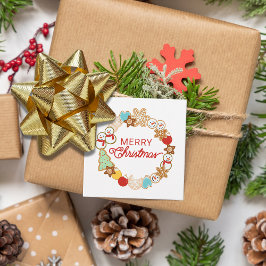 Etiquetas Para Lembrancinhas Bonito Presente de Ferro de Biscoito de Natal