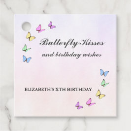 Etiquetas Para Lembrancinhas Borboletas Coloridas Aniversário