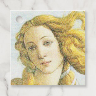 Etiquetas Para Lembrancinhas Botticelli Venus enfrenta o cabelo louro