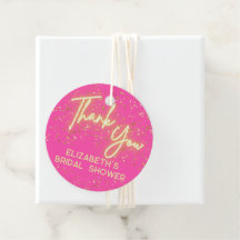 Brilho Neon Rosa Moderno - Brilho Muito Obrigado S