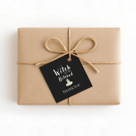 Etiquetas Para Lembrancinhas Bruxa Está Se Casando Ação de Graças do Halloween