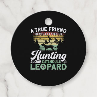 Etiquetas Para Lembrancinhas Cachorro-Leopardo Catahoula Nunca Caça Sozinho