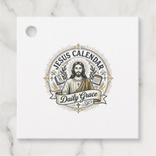 Etiquetas Para Lembrancinhas Calendário de Jesus Graça Diária Calendário de Jes