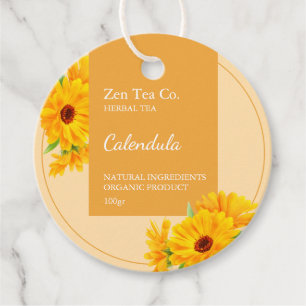 Etiquetas Para Lembrancinhas Calendário Herbal Tea Business Tag