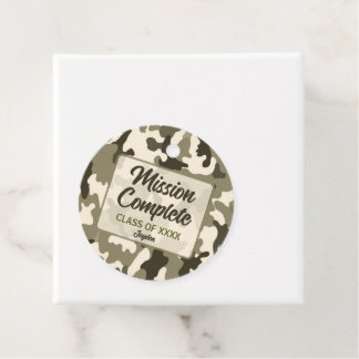 Etiquetas Para Lembrancinhas Camuflagem russa Sombras terríveis de Brown & Tan