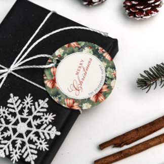 Etiquetas Para Lembrancinhas Canais de doce alegres e animados de Natal elegant