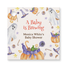 Candy Pumpkin Fantasma Halloween Bebê Chá