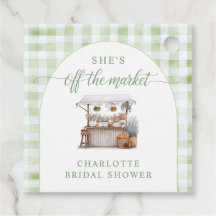 Caprichoso Chuveiro de Noiva de Fazendeiro Fora do