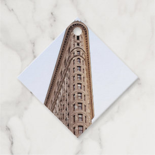Etiquetas Para Lembrancinhas Cartão postal de construção flatiron
