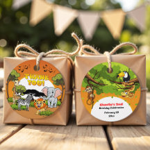 Cartografia sobre Animais Tropicais Safari Obrigad