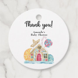 Etiquetas Para Lembrancinhas Casa de biscoito de Natal - Obrigado