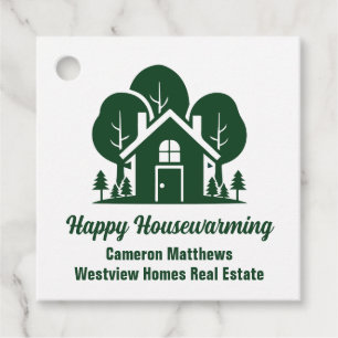 Etiquetas Para Lembrancinhas Casa Florestal Verde da Empresa Imobiliária Person