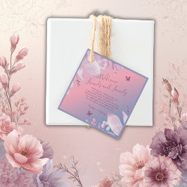 Etiquetas Para Lembrancinhas Casamento com sakura de pastel cherry