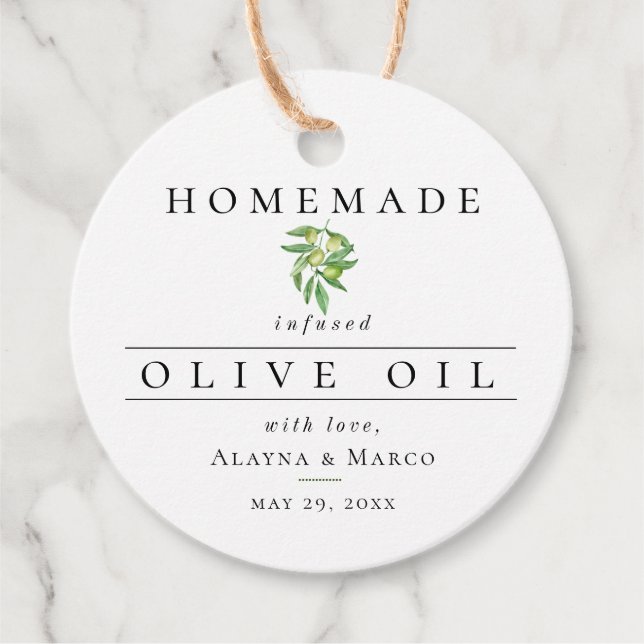 Etiquetas Para Lembrancinhas Casamento de Azeite (Frente)