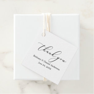 Etiquetas Para Lembrancinhas Casamento de caligrafia minimalista