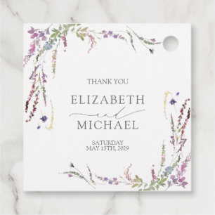 Etiquetas Para Lembrancinhas Casamento de Caligrafia Roxo