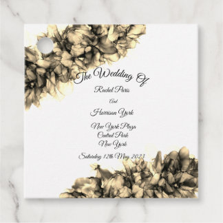 Etiquetas Para Lembrancinhas Casamento de Elegante Natural Abstrato moderno