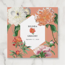 Casamento de Flores de Pêonias Rosa-Pêssegos-Pinhe