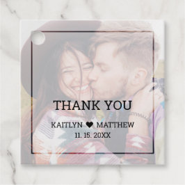 Etiquetas Para Lembrancinhas Casamento de Fotografia Minimalista Moderna e Desb