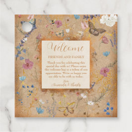 Etiquetas Para Lembrancinhas Casamento de Jardim de Borboleta Vintage Boho