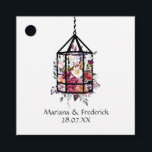 Etiquetas Para Lembrancinhas Casamento de Jardim Terrário Floral Pastel Rústico<br><div class="desc">Etiqueta de presente de casamento de terrário de flor de aquarela suspensa personalizável para os detalhes específicos do seu evento. Ideal para qualquer tema ou casamento de jardim.</div>